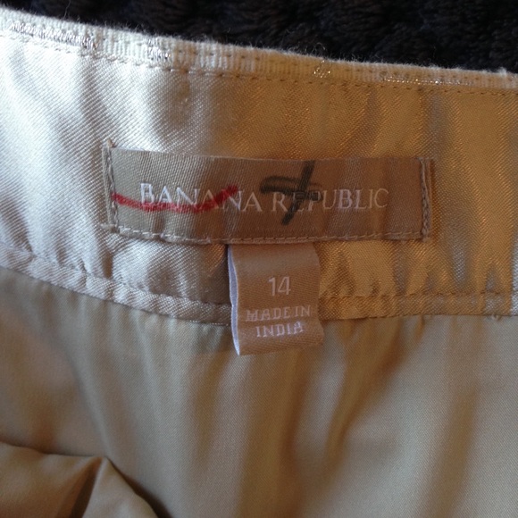 Banana Republic Skirts Banana Republic Plus Size Metallic Mini